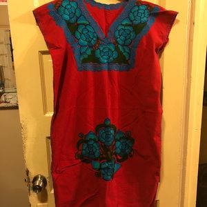 Mexican authentic dress wore once